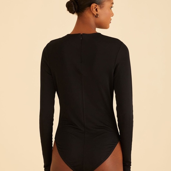 Farm Rio Black Long Sleeve Bodysuit - Picture 5 of 9